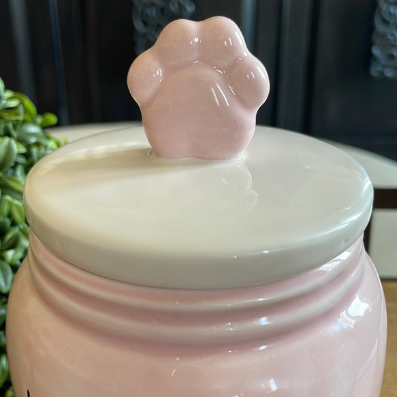 Rae Dunn I WUFF YOU Pink Baby Canister NWT 🇺🇸 Release - Picture 10 of 16